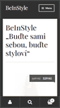Mobile Screenshot of beinstyle.cz